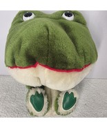 Frog Plush Golf Head Cover Club Protective Driver Headcover Green Frog Head - $12.46