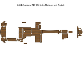 2014 Chaparral 327 SSX Swim Platform Cockpit Boat EVA Foam Teak Deck Flo... - £907.81 GBP