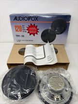 AUDIOVOX TRY-36 (6”) 3-Way Stereo Speaker System 120 Watts New In Box - $25.79