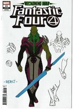 Fantastic Four (2018) #41 Silva Concept Art Variant [1:10] (Marvel 2022) &quot;New Un - £18.27 GBP