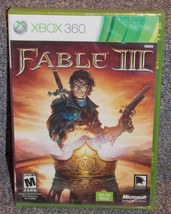 2011 XBOX 360 Fable 3 Video Game Not For Resale Edition New Factory Sealed - £19.51 GBP