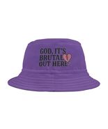 Brutal Out Here Olivia Rodrigo Fun Bucket Hat - Fun Summer Fashion | Gifts - $23.99
