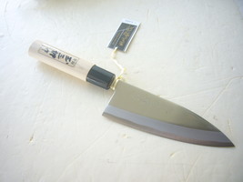JAPANESE DEBA Kitchen Knife by Tamasaburo Traditional Style Unused + Box... - $44.50