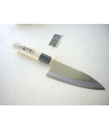 JAPANESE DEBA Kitchen Knife by Tamasaburo Traditional Style Unused + Box... - $44.50
