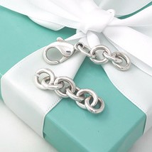 Tiffany Oval Tag Bracelet Extension Clasp Links Extra Chain Repair Lengt... - £87.92 GBP