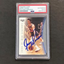 2001-02 Upper Deck Legends #78 Jerry Lucas Signed AUTO PSA Slabbed Knicks - £63.94 GBP