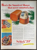 Vintage 1951 Schick 20 Electric Shaver Full Page Original Ad 823 - £5.57 GBP