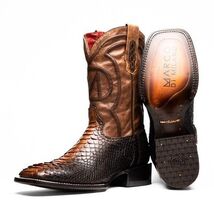 Marco Di Milano Genuine Snake Skin Cowboy Boot Missouri Lisboa image 2