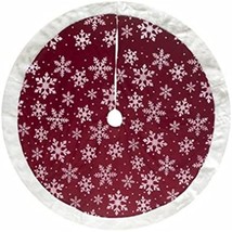 Dyno Seasonal Solutions 274672 48 in. Tree Skirt Red &amp; Silver - $42.39