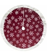 Dyno Seasonal Solutions 274672 48 in. Tree Skirt Red &amp; Silver - €36,33 EUR
