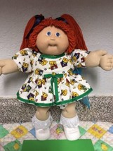 Vintage Cabbage Patch Kid Girl Red Hair Blue Eyes Head Mold #5 1985 - £137.04 GBP