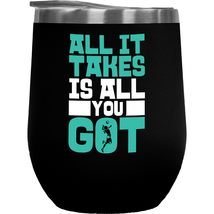 All It Takes Is All You Got. Motivational Volleyball Coffee &amp; Tea Gift M... - $27.71