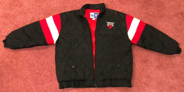 Vintage 90s Chicago Bulls Logo 7 Puffer Jacket Size 2XLT. Good Condition No Hood - $59.99