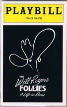 Playbill Will Rogers Follies Palace Theatre May 1993+ ticket - $9.89