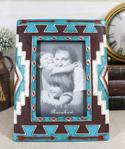 Southwest Native Indian Meso Mayan Aztec Desktop Or Wall Picture Frame 4&quot;X&quot; - £19.47 GBP