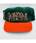 Rare Vintage TOP OF THE WORLD Miami Hurricanes Graffiti Fitted Hat Cap 9... - £46.70 GBP