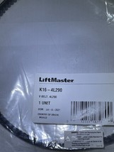 Liftmaster 16-4L290 Cogged Belt 1/2&quot; x 29&quot; Commercial Medium Trolley Jac... - $24.95