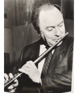 1992 Jean-Pierre Rampal Flutist Publicity Press Photo 8x10 Colbert Artis... - $18.50