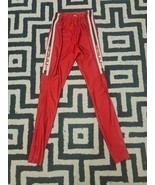 Gucci Tailored Red Track Pants Size XS Good Condition Express Shipping - £34.72 GBP