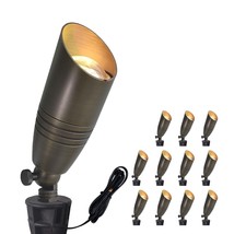 COLOER Die-cast Brass Landscape Spot Lights Outdoor 12V AC/DC Low Voltag... - $611.87