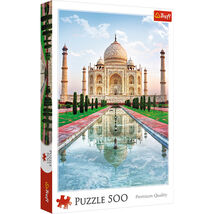 500 Piece Jigsaw Puzzle, Taj Mahal, Agra India Puzzles, Mausoleum Puzzles, - $17.03