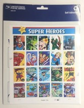 2006 Dc Comics Super Heroes Sheet 20 Stamps Usps Unhinged Unused Batman Mnh B9 - £11.95 GBP