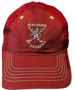 old course st. andrews burgundy hook &amp; loop adjustable AHEAD classic cut... - $17.71 CAD