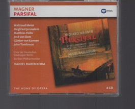 Parsifal by Wagner / 4 Disc CD / Barenboim / Meier / Jesuralem / 2016 - £14.61 GBP