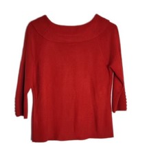 RQT Pullover Soft Sweater ~ Sz PM ~ Red ~ Long Sleeve - £14.07 GBP