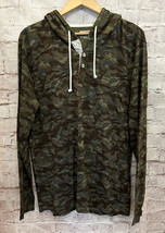 Arizona Jeans Co Mens XL Camouflage Pullover Hoodie Shirt Hooded Camo Gr... - £23.18 GBP