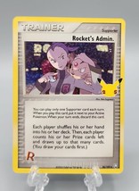 Pokémon Rocket&#39;s Admin Celebrations: Classic Collection 86/109 Holo Rare... - £0.81 GBP