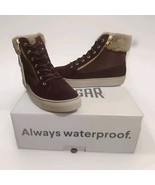 Cougar Dublin High Top Sneaker Boots  Zip/Lace Up  Waterproof Size 8 Wine - $891.24 MXN