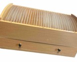 Compact 31 Day Wooden Monthly Bill Letter Mail Sorter Organizer Desk Top... - $19.79