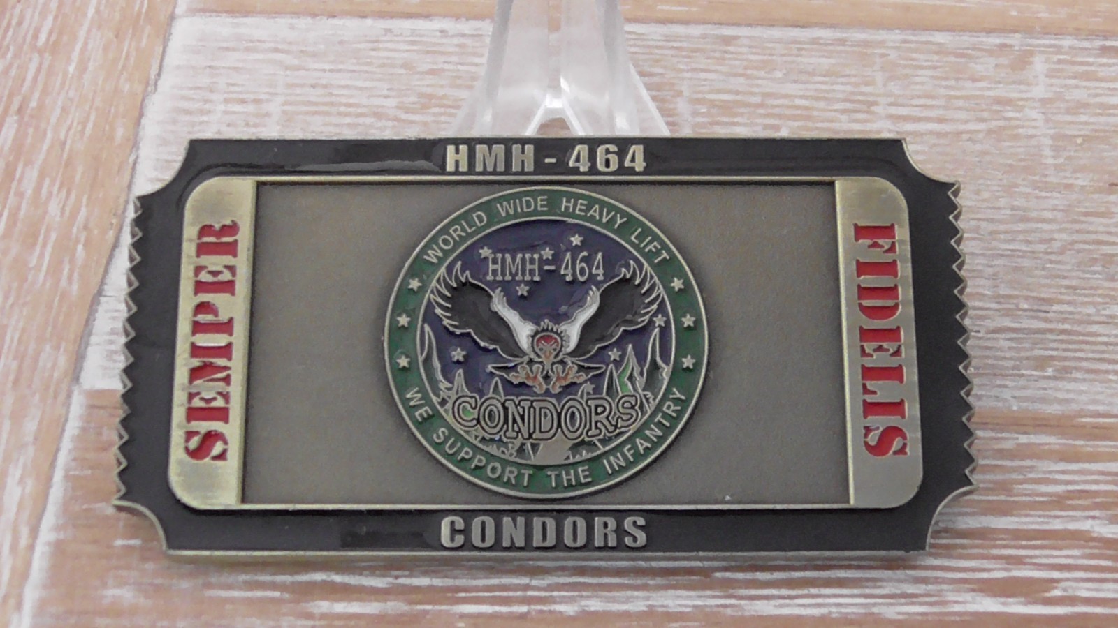 USMC HMH-464 Marine Heavy Helicopter Squadron CONDORS Challenge Coin #D70 - $38.60