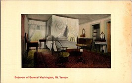 Bedroom of General Washington Mt. Vernon East View Virginia Vintage Postcard C8 - £5.13 GBP