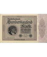 Germany P83, 100,000 Mark, Holbein&#39;s Portrait of Merchant Georg Gisze XL... - $78.83 MXN