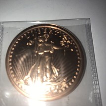 Saint Gaudens Double Eagle 1 oz .999 Copper Round Collectible Coin in Ca... - $7.18