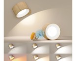 Battery Operated Wall Light, Led Wall Sconce With 3 Color Modes 3 Bright... - $42.99
