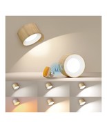 Battery Operated Wall Light, Led Wall Sconce With 3 Color Modes 3 Bright... - £34.23 GBP