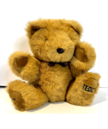 Vintage Embrace Light Brown  My Teddy  Teddy Bear Bow Tie 12&quot; 1989 - £18.29 GBP