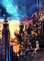 Kingdom Hearts III Poster Video Game Art Print Size 14x21&quot; 24x36&quot; 27x40&quot; 32x48&quot; - £9.32 GBP+