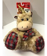 Pet Lou PETLOU Christmas Unicorn Bear 14&quot; COLOSSAL Dog Pet Plush Squeaky... - £15.80 GBP