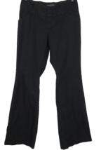 Banana Republic Women&#39;s Black Stretch Flare Trousers With Pockets Size 2 - £19.67 GBP