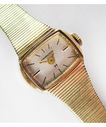 Awesome Vintage Ladies Mid Century MCM Hamilton Gold Plate Watch - Runs ... - $54.44