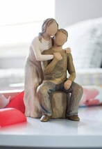 You And Me Figure Sculpture Hand Painting Willow Tree By Susan Lordi - £91.50 GBP