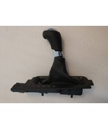 OEM floor console gray stitched shift knob lever &amp; leather boot for Impala - $532.63 MXN