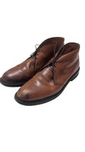 Allen Edmonds Dundee Mens Chukka 11D Ankle Boot  Brown Lace Up Leather - $158.39