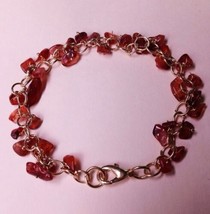 Chip Beads Wave Agate Bacelet 6.5&quot;Long 2013 - $67.23 MXN