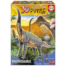 Educa 3D Creature Dinosaur Puzzle - Brachiosaurus - £48.11 GBP