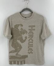 Disney Parks Hercules Mens Shirt Size Medium Gray Graphic Short Sleeve Tee - $25.74